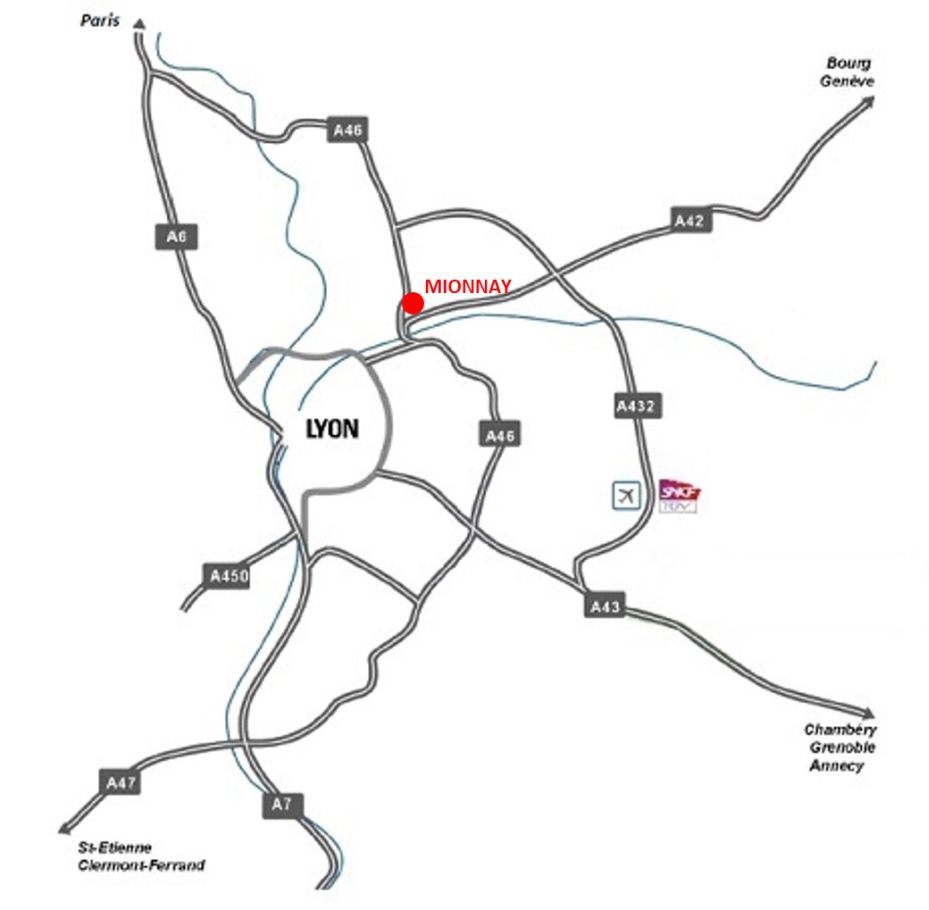 Local d'activité Mionnay 35483m² Location local d'activité Mionnay Ain OLACT2311575 9